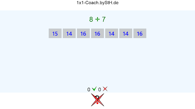 1x1-Coach neue Aufgabe